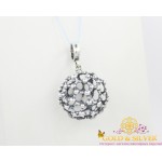 Срібний кулон Молекула 3230 , Gold & Silver Gold & Silver, Украина